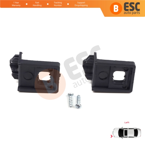 Headlight Holder Mount Repair Bracket Tab Set Left Side for VW Touran MK1 2003-2010 Caddy MK3 2004-2010 Pre-Facelift 1T0998225