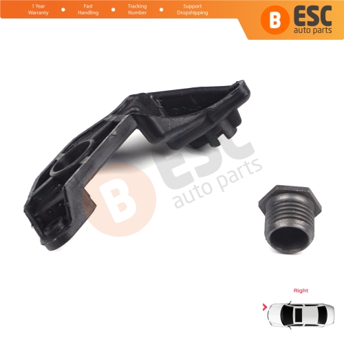 Headlight Holder Mount Repair Bracket Tab Set Right Side for BMW 5 Series E60 E61 2003-2010 63126942478