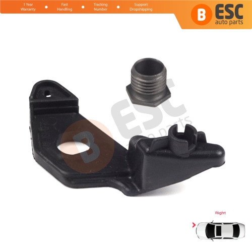 Headlight Holder Mount Repair Bracket Tab Set Right Side for BMW 5 Series E60 E61 2003-2010 63126942478