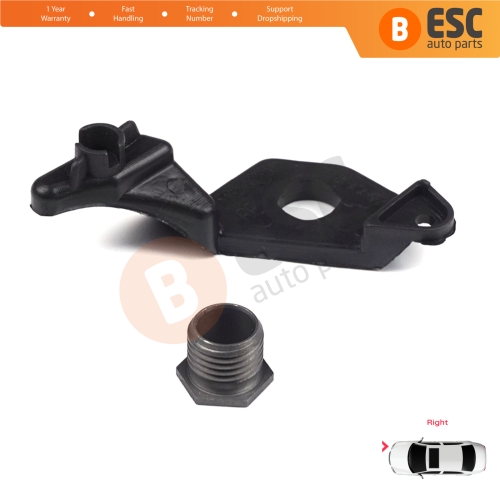 Headlight Holder Mount Repair Bracket Tab Set Right Side for BMW 5 Series E60 E61 2003-2010 63126942478