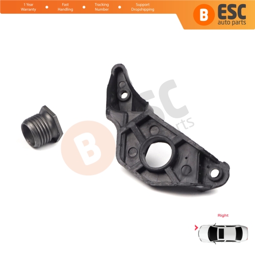 Headlight Holder Mount Repair Bracket Tab Set Right Side for BMW 5 Series E60 E61 2003-2010 63126942478