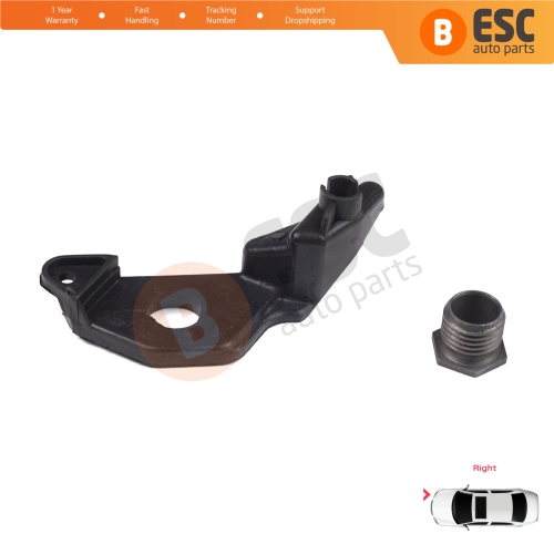 Headlight Holder Mount Repair Bracket Tab Set Right Side for BMW 5 Series E60 E61 2003-2010 63126942478