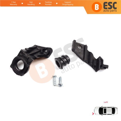 Headlight Holder Mount Repair Bracket Tab Set Left Side for VW Jetta MK5 A5 1K 2005-2010 Golf MK5 A5 1K 2004-2009 1K0998225