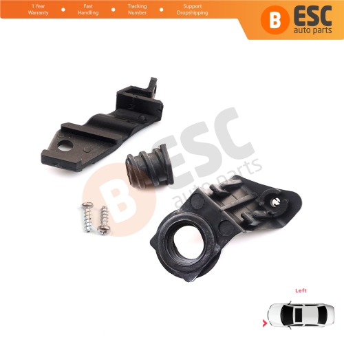 Headlight Holder Mount Repair Bracket Tab Set Left Side for VW Jetta MK5 A5 1K 2005-2010 Golf MK5 A5 1K 2004-2009 1K0998225