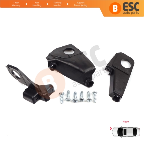 Headlight Holder Mount Repair Bracket Tab Set Right Side for VW Golf MK6 5K 2008-2013 Convertible 517 2011-2016 5K0998226