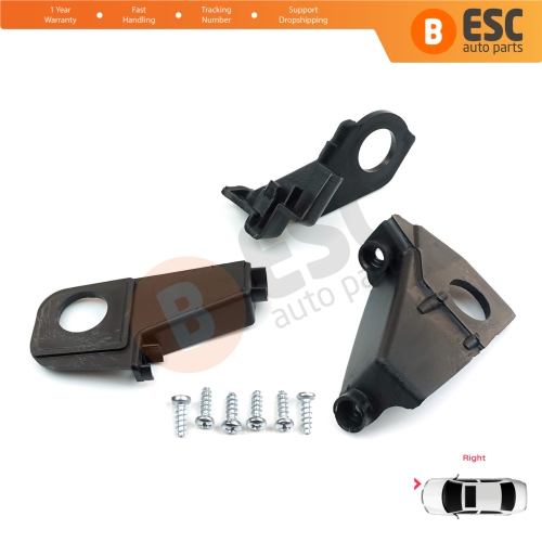 Headlight Holder Mount Repair Bracket Tab Set Right Side for VW Golf MK6 5K 2008-2013 Convertible 517 2011-2016 5K0998226