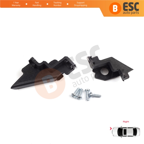 Headlight Holder Mount Repair Bracket Tab Set Right Side for VW Polo MK5 6R 6C 61 2009-2016 6R0998226