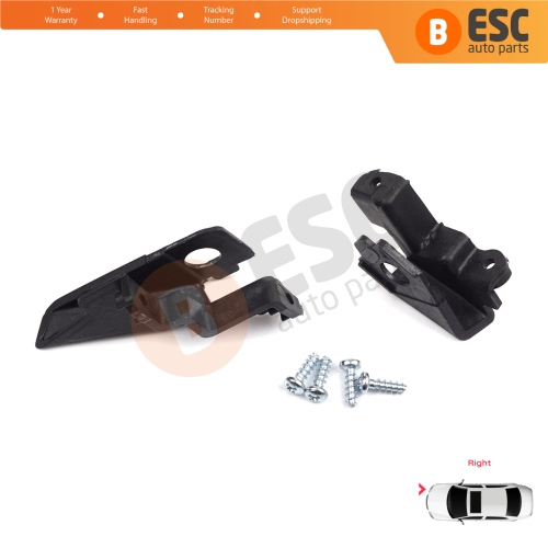 Headlight Holder Mount Repair Bracket Tab Set Right Side for VW Polo MK5 6R 6C 61 2009-2016 6R0998226