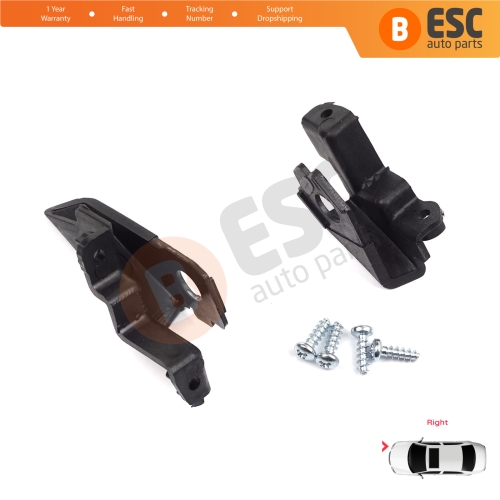 Headlight Holder Mount Repair Bracket Tab Set Right Side for VW Polo MK5 6R 6C 61 2009-2016 6R0998226