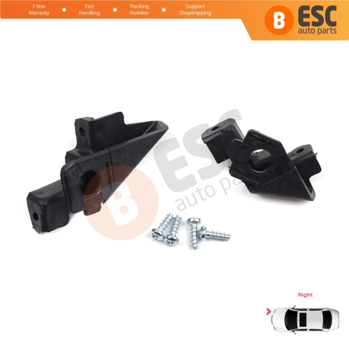 Headlight Holder Mount Repair Bracket Tab Set Right Side for VW Polo MK5 6R 6C 61 2009-2016 6R0998226