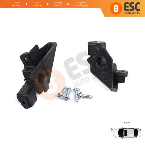 Headlight Holder Mount Repair Bracket Tab Set Right Side for VW Polo MK5 6R 6C 61 2009-2016 6R0998226