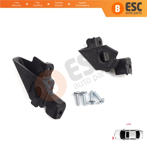 Headlight Holder Mount Repair Bracket Tab Set Left Side for VW Polo MK5 6R 6C 61 2009-2016 6R0998225