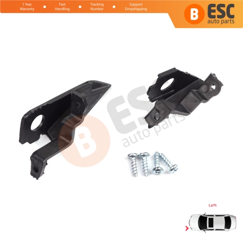 Headlight Holder Mount Repair Bracket Tab Set Left Side for VW Polo MK5 6R 6C 61 2009-2016 6R0998225