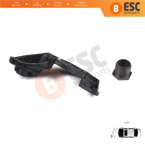 Headlight Holder Mount Repair Bracket Tab Set Left Side for BMW 5 Series E60 E61 2003-2010 63126941478