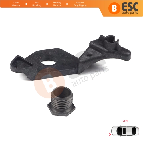 Headlight Holder Mount Repair Bracket Tab Set Left Side for BMW 5 Series E60 E61 2003-2010 63126941478