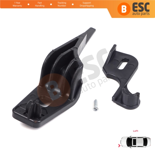 Headlight Holder Mount Repair Bracket Tab Set Left Side for Ford Fiesta MK6 CB1 CCN B299 B409 2008-2013 8A6113W030