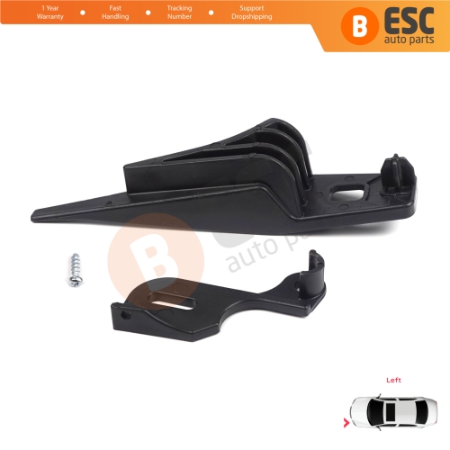 Headlight Holder Mount Repair Bracket Tab Set Left Side for Ford Fiesta MK6 CB1 CCN B299 B409 2008-2013 8A6113W030