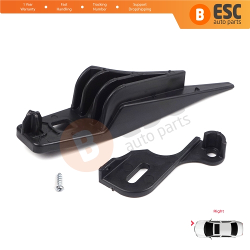 Headlight Holder Mount Repair Bracket Tab Set Right Side for Ford Fiesta MK6 CB1 CCN B299 B409 2008-2013 8A6113W029