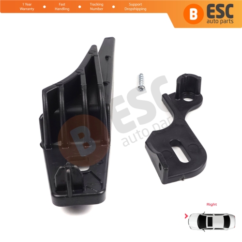 Headlight Holder Mount Repair Bracket Tab Set Right Side for Ford Fiesta MK6 CB1 CCN B299 B409 2008-2013 8A6113W029