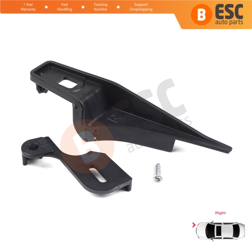 Headlight Holder Mount Repair Bracket Tab Set Right Side for Ford Fiesta MK6 CB1 CCN B299 B409 2008-2013 8A6113W029