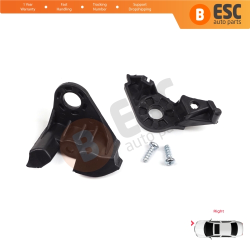 Headlight Holder Mount Repair Bracket Tab Set Right Side for Citroen C4 MK1 LC Coupe MK1 THE 2004–2010 621284