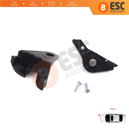 Headlight Holder Mount Repair Bracket Tab Set Right Side for Citroen C4 MK1 LC Coupe MK1 THE 2004–2010 621284