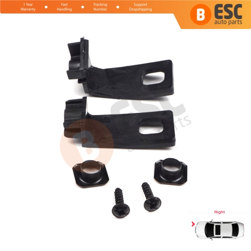 Headlight Holder Mount Repair Bracket Tab Set Right Side for VW Golf MK4 A4 1J HB Sedan Estate 1997-2006 1J0998226