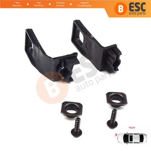 Headlight Holder Mount Repair Bracket Tab Set Right Side for VW Golf MK4 A4 1J HB Sedan Estate 1997-2006 1J0998226