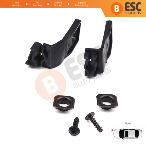 Headlight Holder Mount Repair Bracket Tab Set Right Side for VW Golf MK4 A4 1J HB Sedan Estate 1997-2006 1J0998226