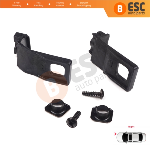 Headlight Holder Mount Repair Bracket Tab Set Right Side for VW Golf MK4 A4 1J HB Sedan Estate 1997-2006 1J0998226