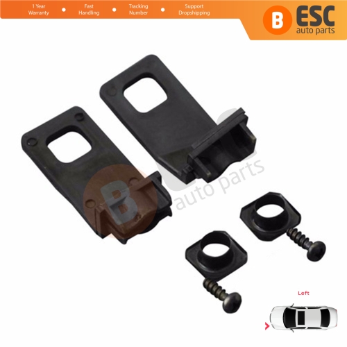 Headlight Holder Mount Repair Bracket Tab Set Left Side for VW Golf MK4 A4 1J HB Sedan Estate 1997-2006 1J0998225