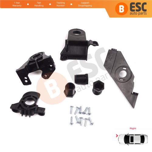 Headlight Holder Mount Repair Bracket Tab Set Right Side for VW Passat 3C B7 362 365 2011-2014 3AA998226