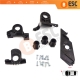 Headlight Holder Mount Repair Bracket Tab Set Right Side for VW Passat 3C B7 362 365 2011-2014 3AA998226