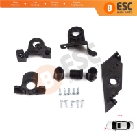 Headlight Holder Mount Repair Bracket Tab Set Left Side for VW Passat 3C B7 362 365 4Motion Sedan Variant 2011-2014 3AA998225