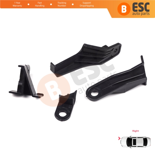 Headlight Holder Mount Repair Bracket Tab Set Right Side for Toyota Corolla MK11 4-Door Sedan 2014-2016 8111002E60