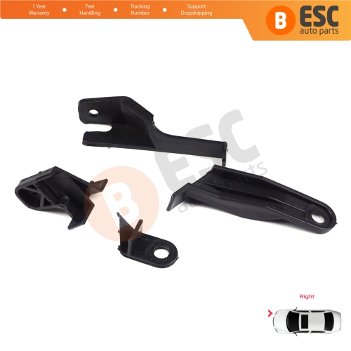 Headlight Holder Mount Repair Bracket Tab Set Right Side for Toyota Corolla MK11 4-Door Sedan 2014-2016 8111002E60