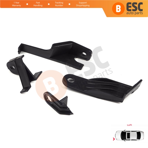 Headlight Holder Mount Repair Bracket Tab Set Left Side for Toyota Corolla MK11 4-Door Sedan 2014-2016 8115002E60