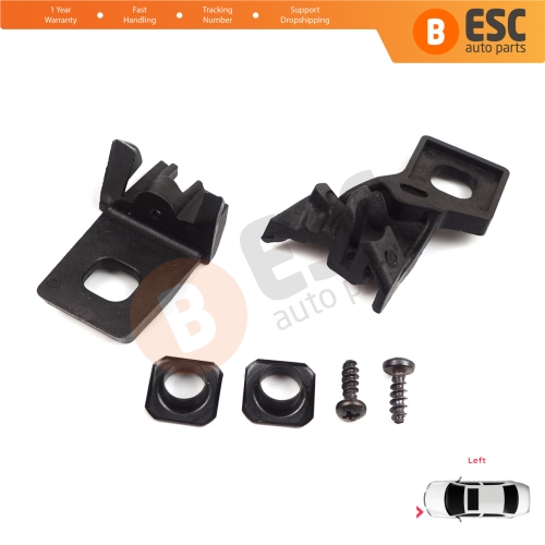 Headlight Holder Mount Repair Bracket Tab Set Left Side for VW Polo MK3 MK4 6N 9N 1994-2008 6Q0998225