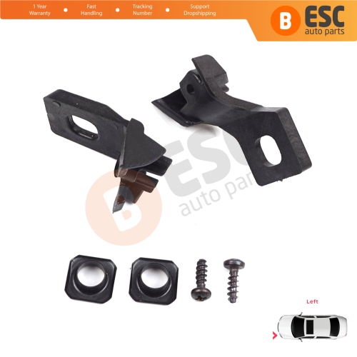 Headlight Holder Mount Repair Bracket Tab Set Left Side for VW Polo MK3 MK4 6N 9N 1994-2008 6Q0998225