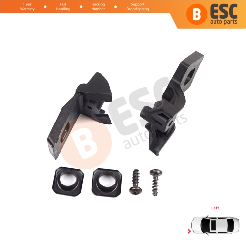 Headlight Holder Mount Repair Bracket Tab Set Left Side for VW Polo MK3 MK4 6N 9N 1994-2008 6Q0998225