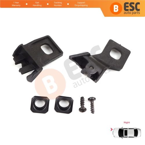 Headlight Holder Mount Repair Bracket Tab Set Right Side for VW Polo MK3 MK4 6N 9N 1994-2008 6Q0998226