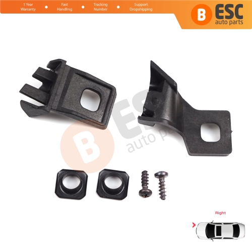 Headlight Holder Mount Repair Bracket Tab Set Right Side for VW Polo MK3 MK4 6N 9N 1994-2008 6Q0998226