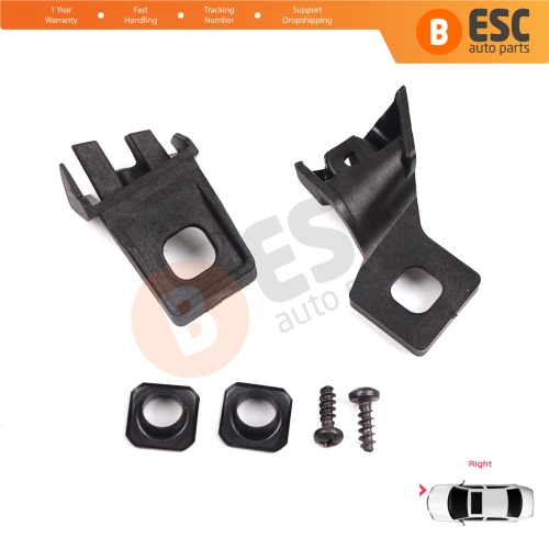 Headlight Holder Mount Repair Bracket Tab Set Right Side for VW Polo MK3 MK4 6N 9N 1994-2008 6Q0998226