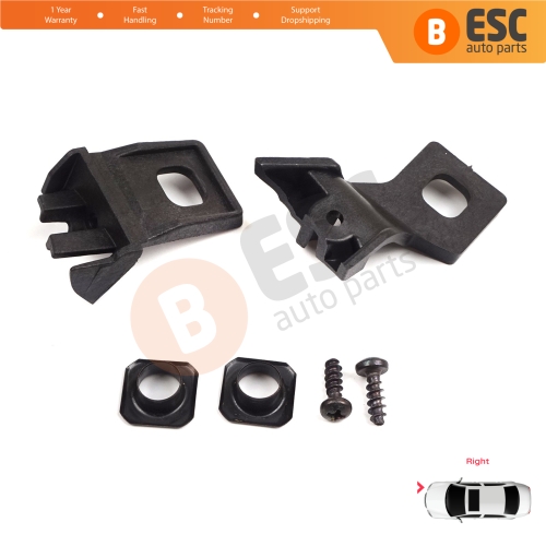 Headlight Holder Mount Repair Bracket Tab Set Right Side for VW Polo MK3 MK4 6N 9N 1994-2008 6Q0998226