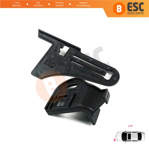 Headlight Holder Mount Repair Bracket Tab Set Left Side for Renault Megane MK3 2008-2016 260607305R