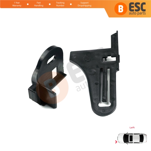 Headlight Holder Mount Repair Bracket Tab Set Left Side for Renault Megane MK3 2008-2016 260607305R