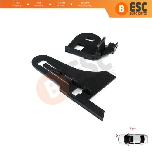 Headlight Holder Mount Repair Bracket Tab Set Right Side for Renault Megane MK3 2008-2016 260100017R