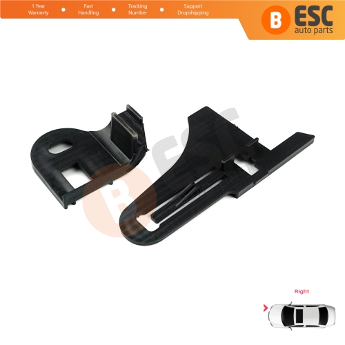 Headlight Holder Mount Repair Bracket Tab Set Right Side for Renault Megane MK3 2008-2016 260100017R