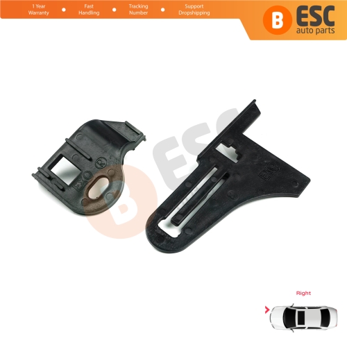 Headlight Holder Mount Repair Bracket Tab Set Right Side for Renault Megane MK3 2008-2016 260100017R