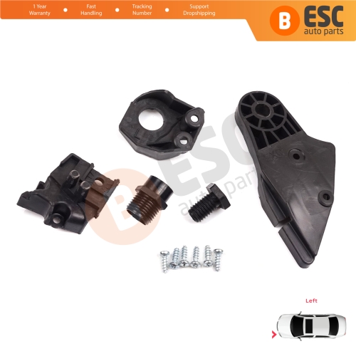 Headlight Holder Mount Repair Bracket Tab Set Left Side for Mercedes C Class W204 S204 C204 2007-2014 CL203 A2048201114